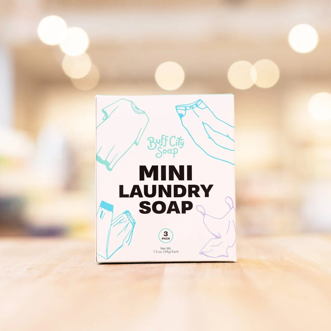 Buff City Soap Mini Laundry Soap Sample Set