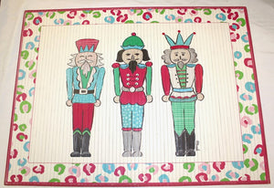 Nutcracker Trio Brights Bamboo Mat