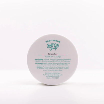Buff City Soap Body Scrub - Narcissist