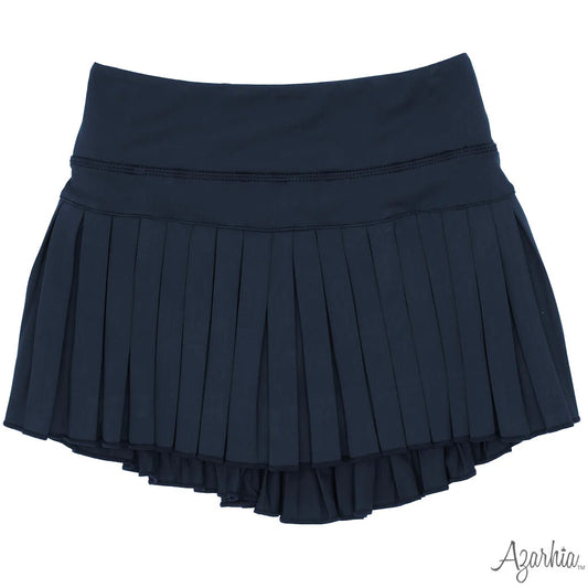 Youth Navy Mini Pleated Skort