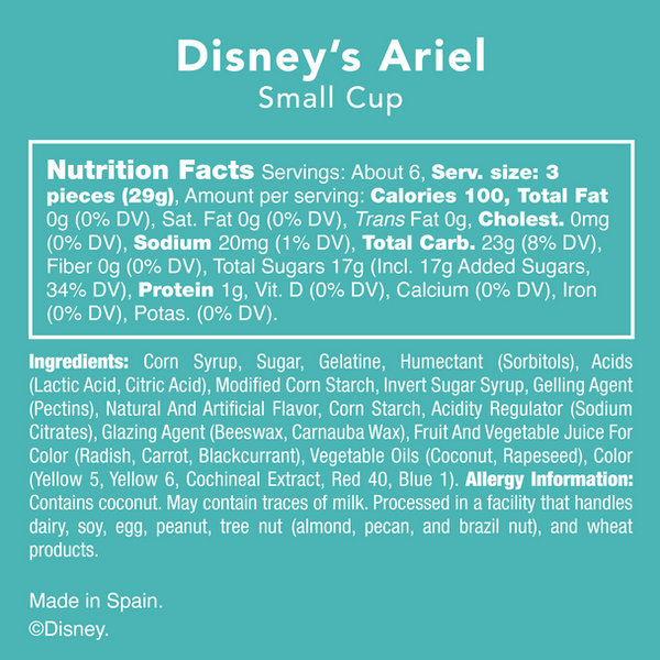 Disney Princess Ariel Candy