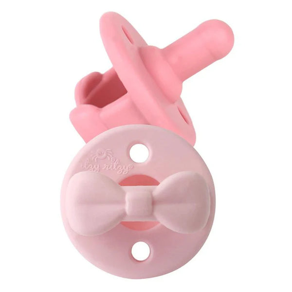 Sweetie Soother™ Pacifier 2-Pack - Pink Bows