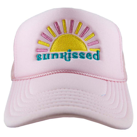 Light Pink Sunkissed Foam Trucker Hat