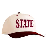 Lulu Mac Maroon STATE Cap