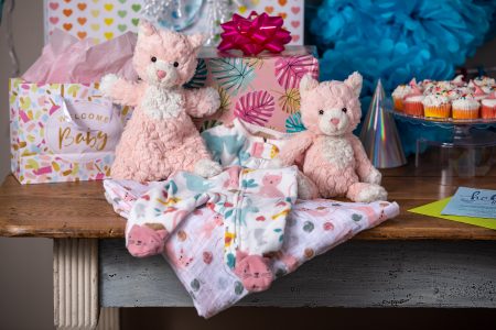 Putty Nursery Blush Kitty Lovey - 11"