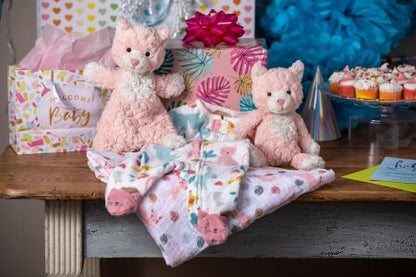 Putty Nursery Blush Kitty Lovey - 11"