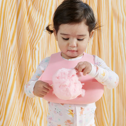 Magnetic Me Blush Pink Silicone Bib