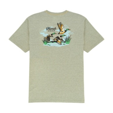 Fossil Heather Paddling Short Sleeve T-Shirt