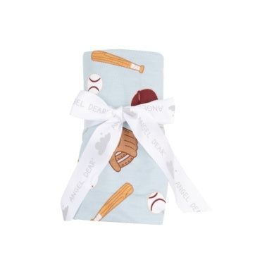 Angel Dear Baseball Swaddle Blanket