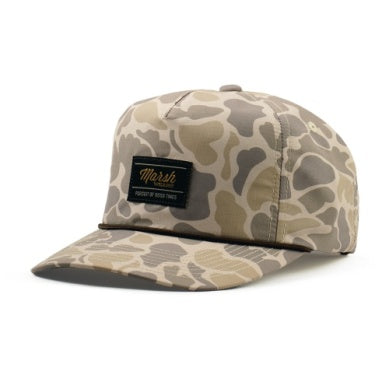 Khaki Mallard Camo Top Shelf Hat