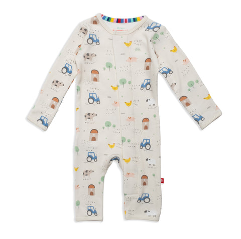 Magnetic Me Pasture Bedtime Coveralls