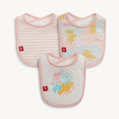Magnetic Me Harper 3-Pack Bib Set