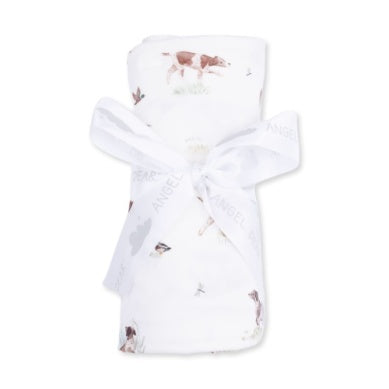 Angel Dear Pointer Pups & Duck Buddies Swaddle Blanket