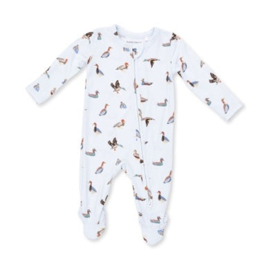 Angel Dear American Ducks 2-Way Zipper Footie