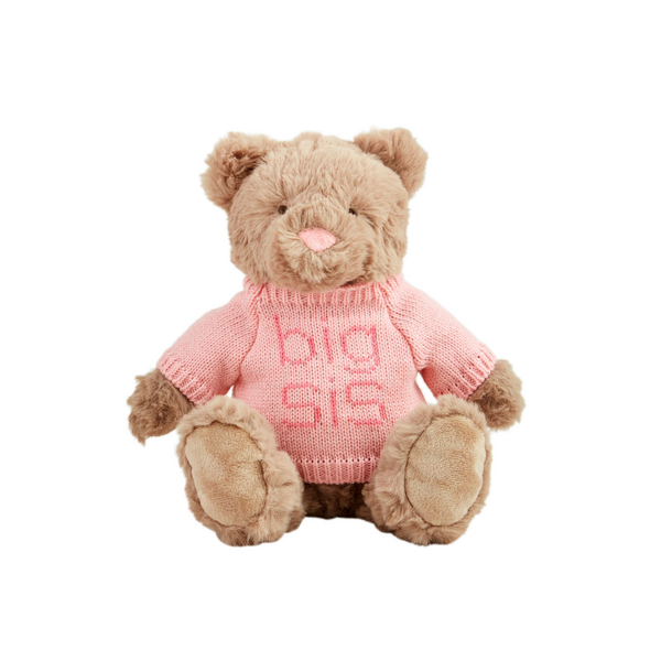 Mud Pie Big Sister/Brother Plush Bear