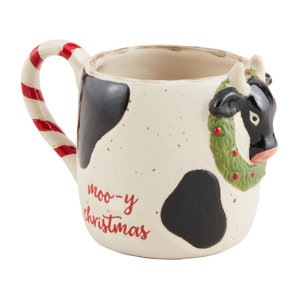 Mud Pie Farm Animal Christmas Mugs