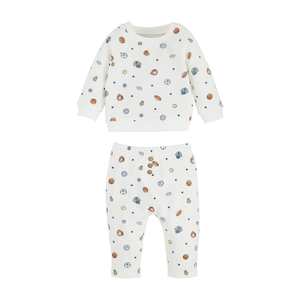 Mud Pie Sports Print Pant Set