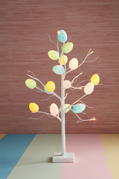 Mud Pie Easter Egg Light-Up Tree