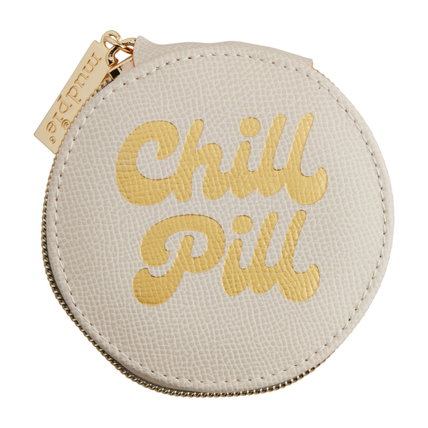 Mud Pie Neutral Pill Case