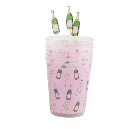 Mud Pie Bridal Party Cup & Stirrer Sets
