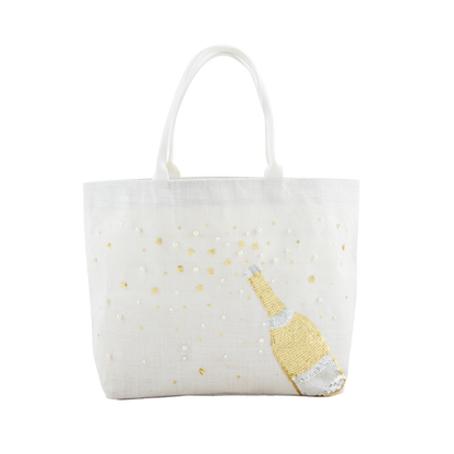 Mud Pie Cheers Sparkle Totes