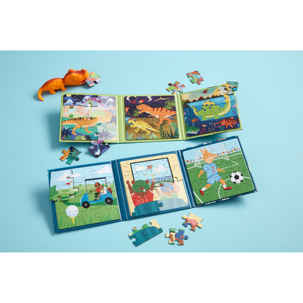 Mud Pie Dino Magnetic Puzzle Set