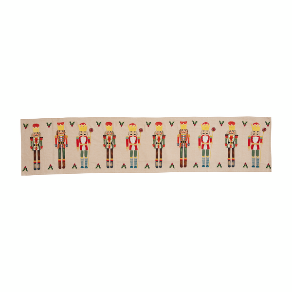 Mud Pie Nutcracker Table Runner