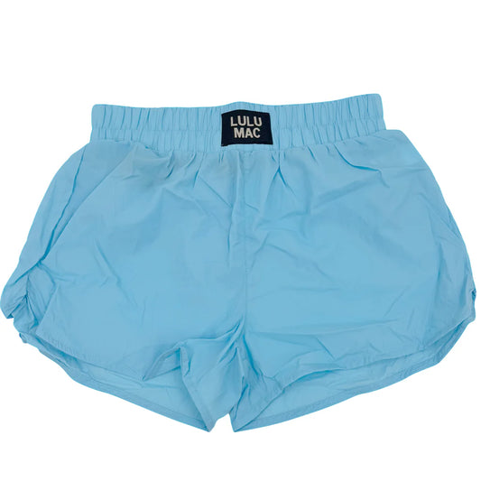 Lulu Mac Turquoise Solid Shorts