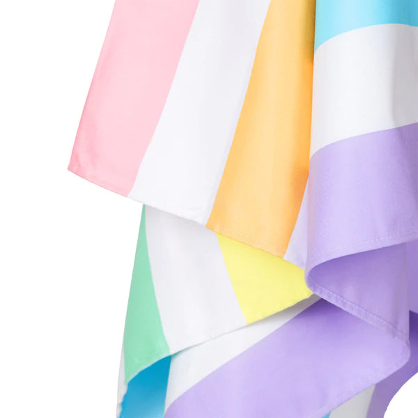 Medium Striped Quick Dry Towels - Unicorn Waves