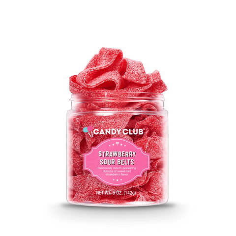 Strawberry Sour Belts Candy