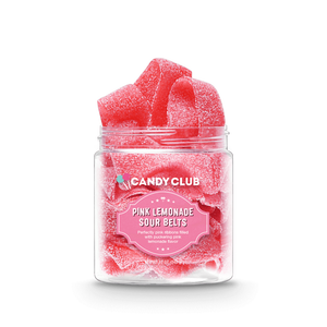 Pink Lemonade Sour Belts Candy