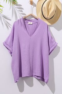 Lavender Amy Woven Tunic