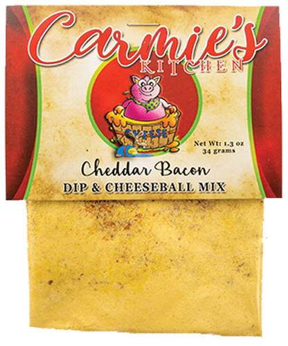 Carmie's Cheddar Bacon Dip & Cheeseball Mix