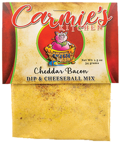 Cheddar Bacon Dip & Cheeseball Mix