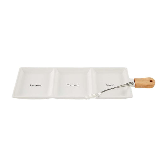Mud Pie Topping Tray Set