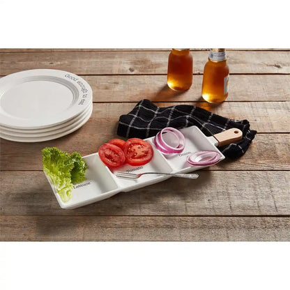 Mud Pie Topping Tray Set