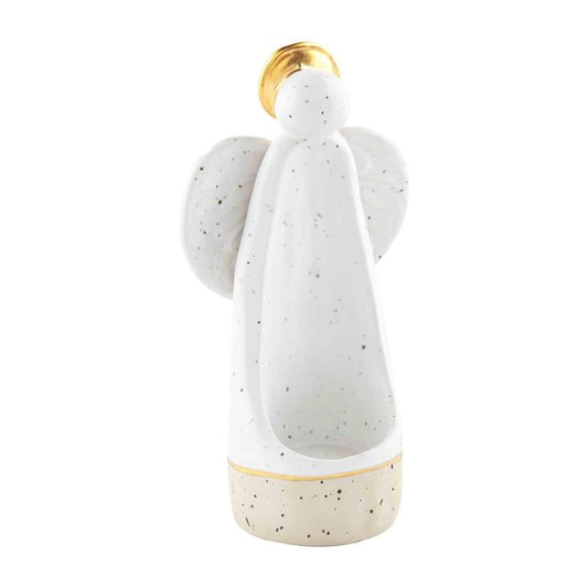 Mud Pie Angel Votive Holder