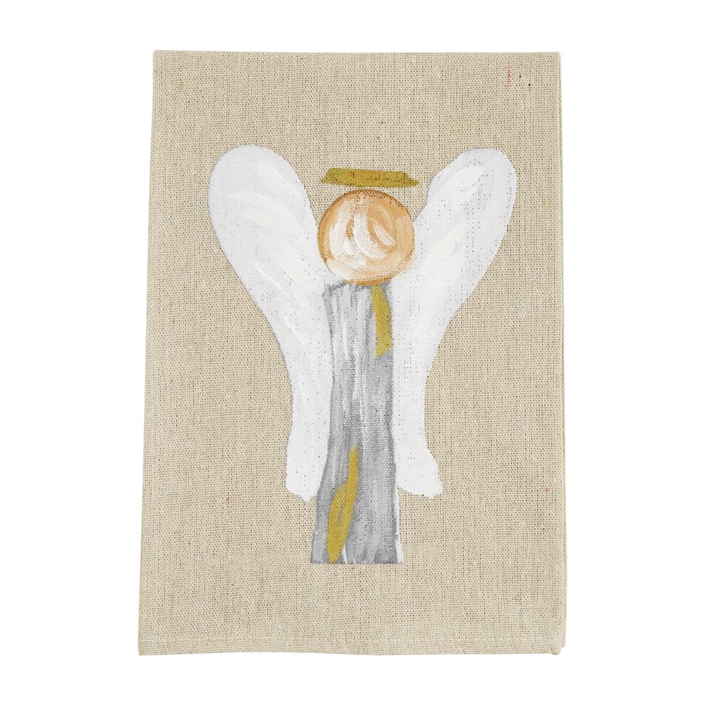 Mud Pie Gold Painted Towel