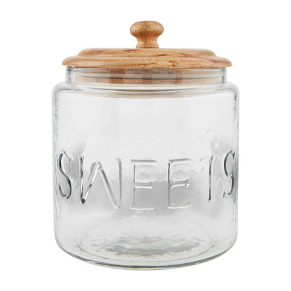 Mud Pie Sweets Glass Jar