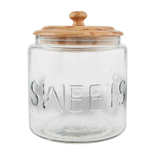Mud Pie Sweets Glass Jar