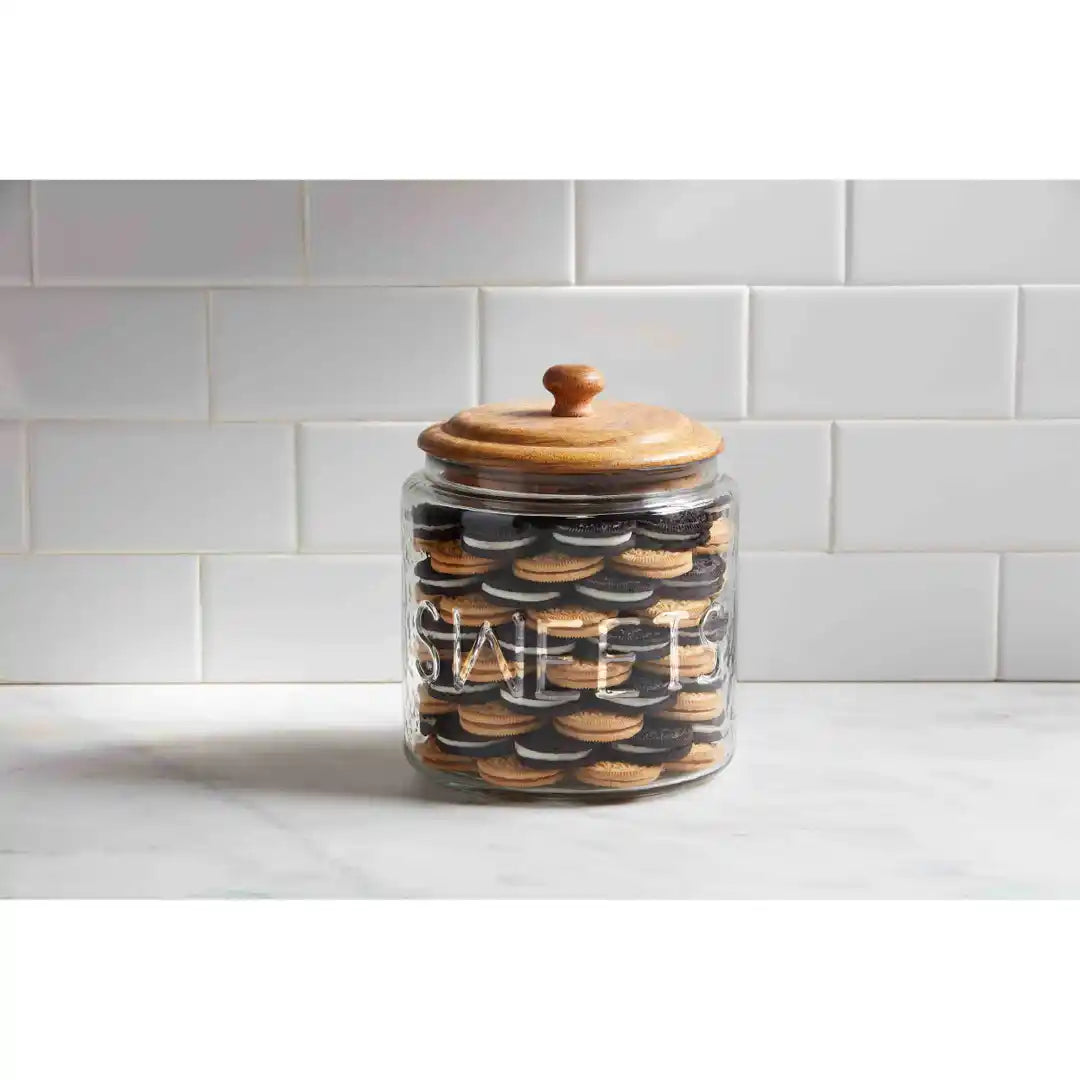 Mud Pie Sweets Glass Jar