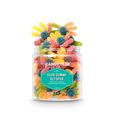 Sour Gummy Octopus Candy