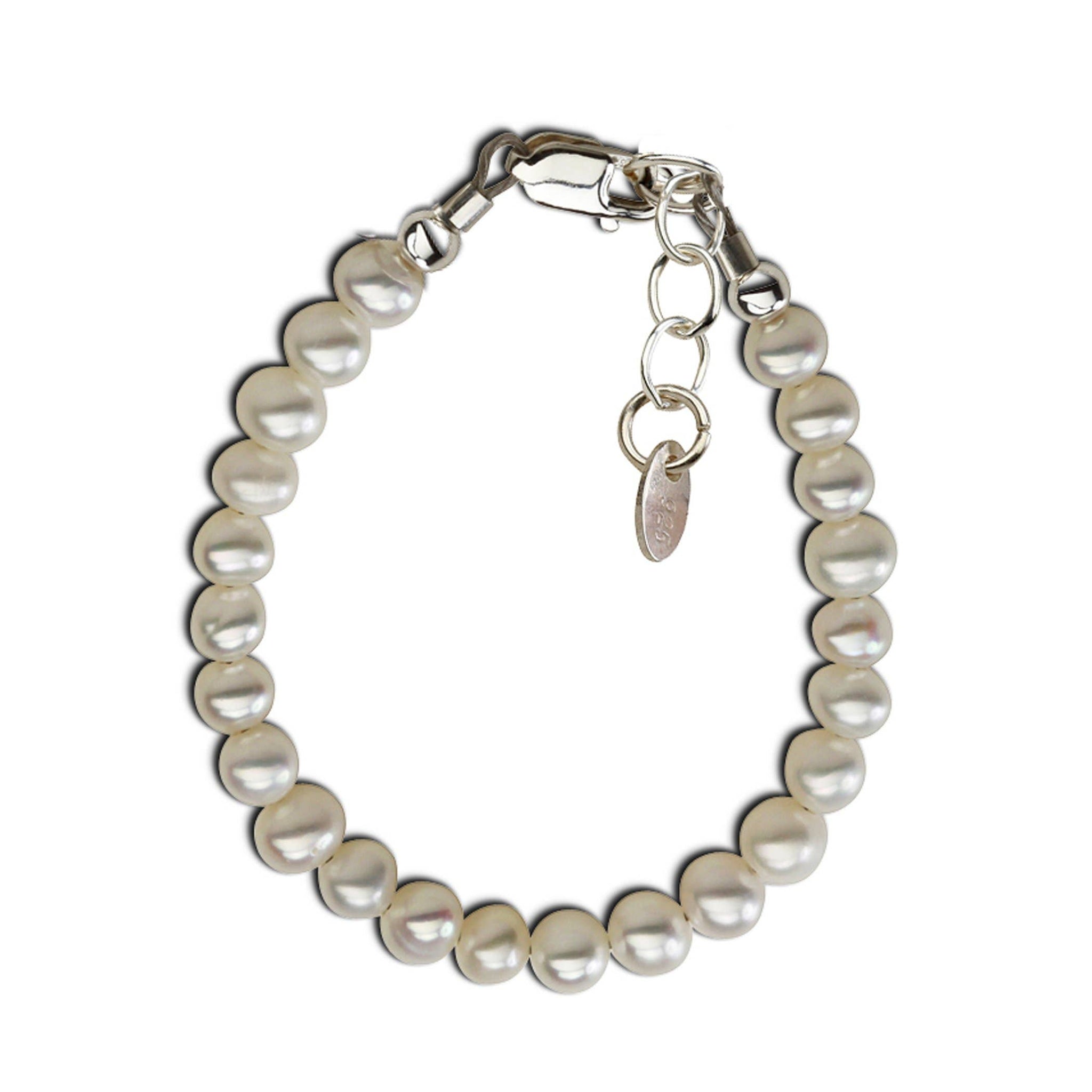 Zoey - Sterling Silver Pearl Bracelet