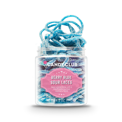 Berry Blue Sour Laces Candy