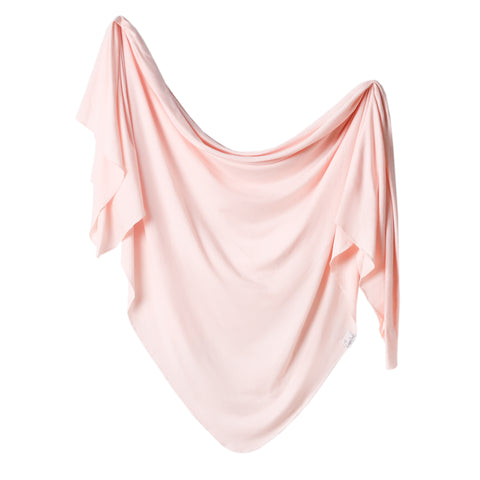 Copper Pearl Blush Single Knit Swaddle
