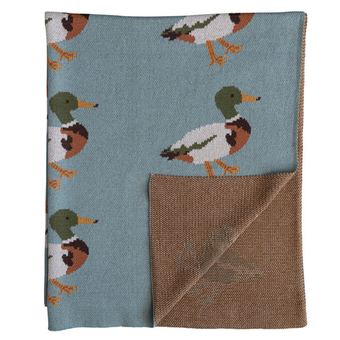 Duck Cotton Knit Blanket