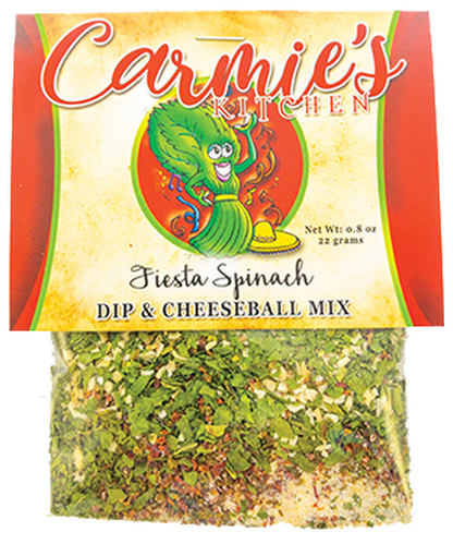 Carmie's Fiesta Spinach Dip & Cheeseball Mix