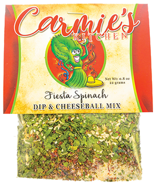 Carmie's Fiesta Spinach Dip & Cheeseball Mix