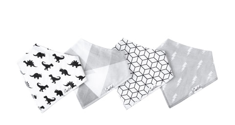Copper Pearl Wild Bandana Bib Set