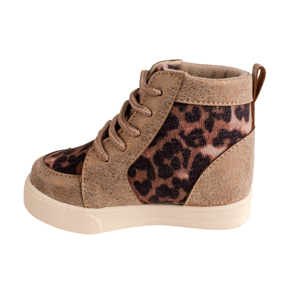 Walk Leopard Print Kassidy High-Top Sneakers